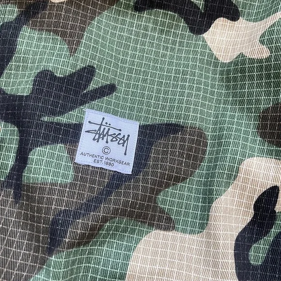 Stussy Military Bomber Far Zip Up Jacket - Picture 8 of 11